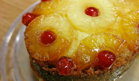 Torta all'ananas Slow Cooker