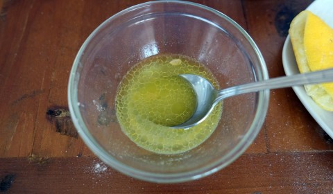 L'emulsione con olio e limone