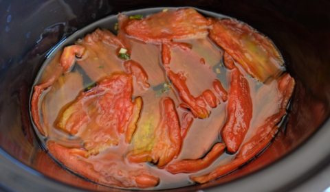 Filetti di pomodoro confit nella Slow Cooker
